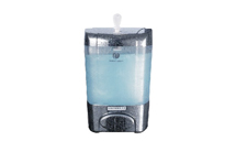 手动皂液器(电镀+透明) 给皂器 皂液机酒店客房卫浴配套